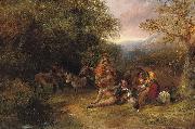 George Caleb Bingham The gypsy encampment oil